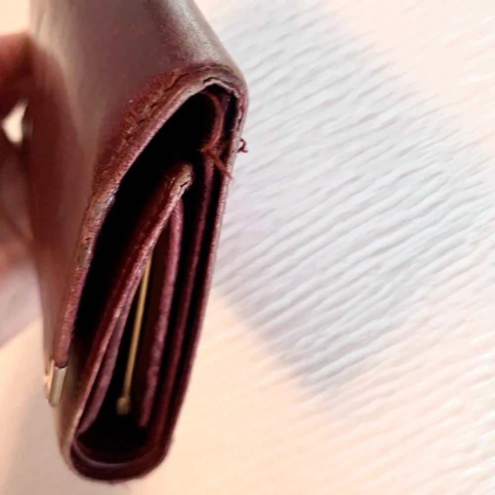 Cartier vintage burgundy